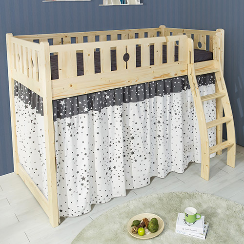 워싱별프릴커튼침대커튼