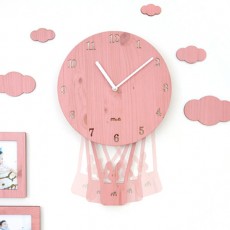 스카이풍선벽시계