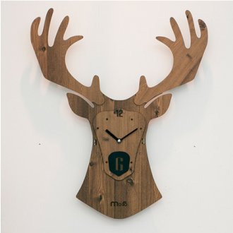 사슴벽시계