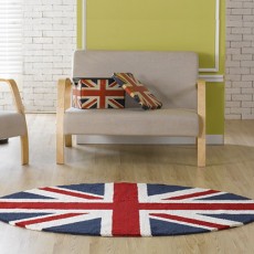 100원형카페트(러그)