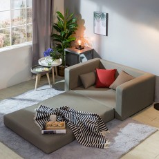 (한정수량) 루키3단접이식매트리스소파베드(1인용/2인용)