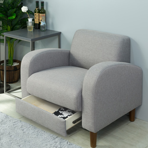 (익일배송) 보노멀티수납1인용쇼파의자