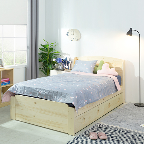 (익일배송) 망고슈퍼싱글원목침대프레임