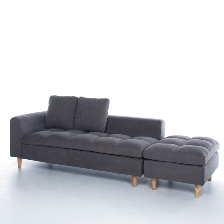 (익일배송) 크리머3인용쇼파의자(스툴포함+쿠션증정)