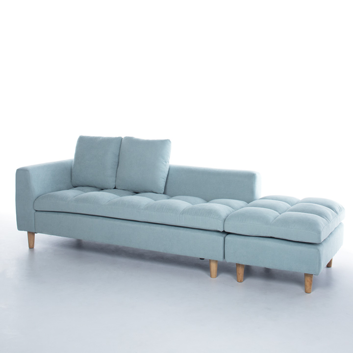 (익일배송) 크리머3인용쇼파의자(스툴포함+쿠션증정)