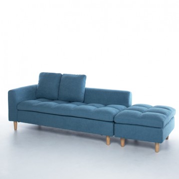 (익일배송) 크리머3인용쇼파의자(스툴포함+쿠션증정)