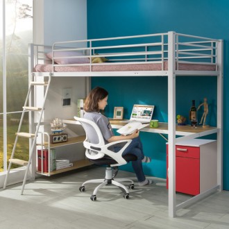 (한정수량단독특가)(익일배송+무료배송) 토리노철제벙커침대프레임(원목발판증정/매트리스업그레이드)