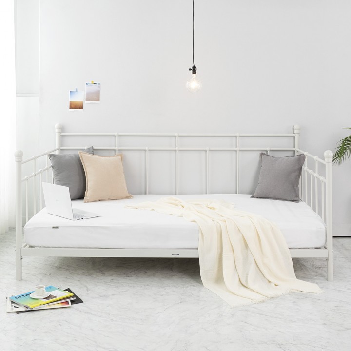 (5%추가할인/익일배송) 철제데이베드프레임(슈퍼싱글C형)