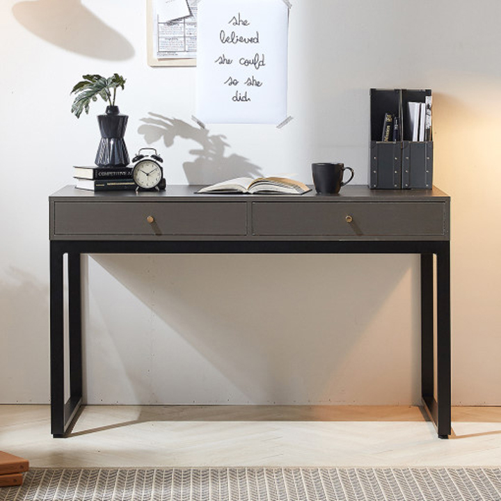 메탈그레이서랍책상1200