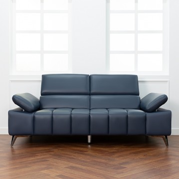 (단독특가/익일배송)릴렉스천연면피가죽3인용쇼파