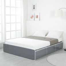 루시퍼무헤드수납형침대프레임(슈퍼싱글/퀸)