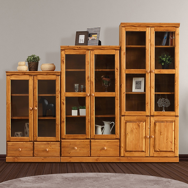 헤일리레드파인원목장식장(1200/1500/1800)