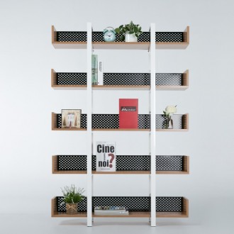 키트철제선반책장1200(내추럴/아카시아)