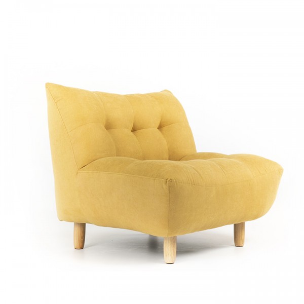 (익일배송/한정수량) 에보니아 포그 패브릭 1인용쇼파(스툴포함) 무료설치