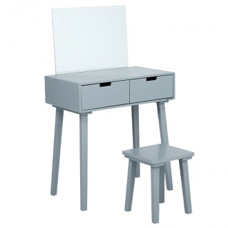 (익일배송) 모노화장대세트(구성:거울+화장대+스툴)