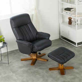 (익일배송) 데일리회전리클라이너1인용의자(스툴포함)