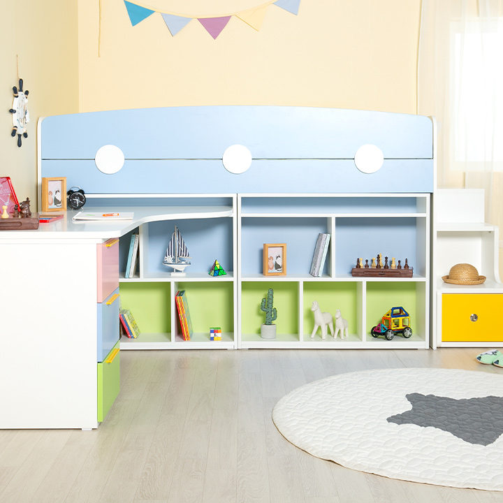 (착불) 플레이벙커침대프레임(EB2208-1)