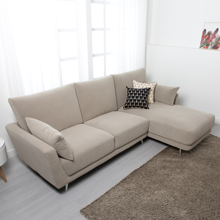 (익일배송) 퓨어아쿠아이지클린레더4인카우치쇼파