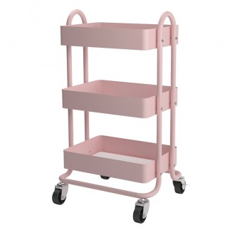 (택배배송) 반스이동식3단트롤리