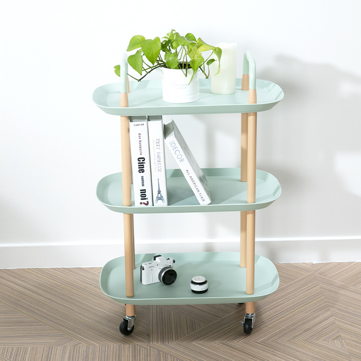 (한정수량특가/택배배송) 버기오발3단트롤리