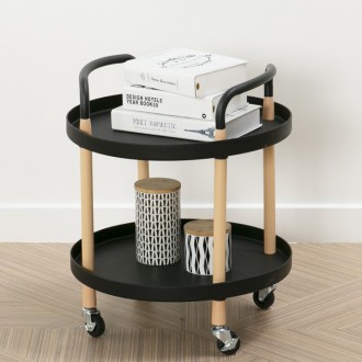 (한정수량특가/택배배송) 카더라운드2단트롤리