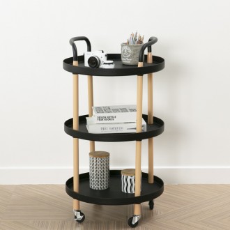 (한정수량특가/택배배송) 카더라운드3단트롤리