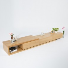 (단종특가/익일배송) 닉스하이글로시확장형거실장(2200~2700)