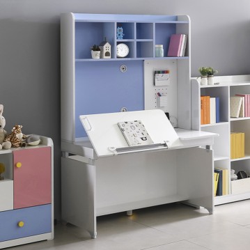 스티브각도조절1인용편수책상