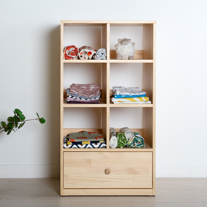 뉴레이원목수납장