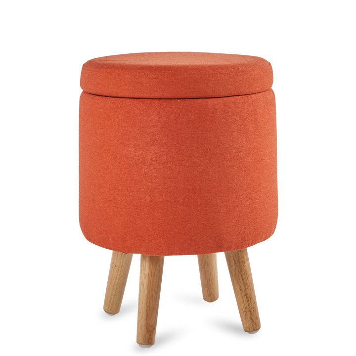 (착불) 밀크수납화장대스툴