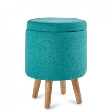 (착불) 밀크수납화장대스툴