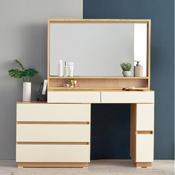 (착불) 아일로수납화장대세트800(일반거울)