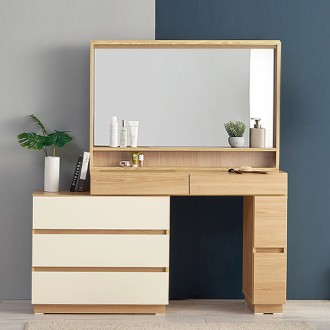 (착불) 아일로수납화장대세트800(일반거울)