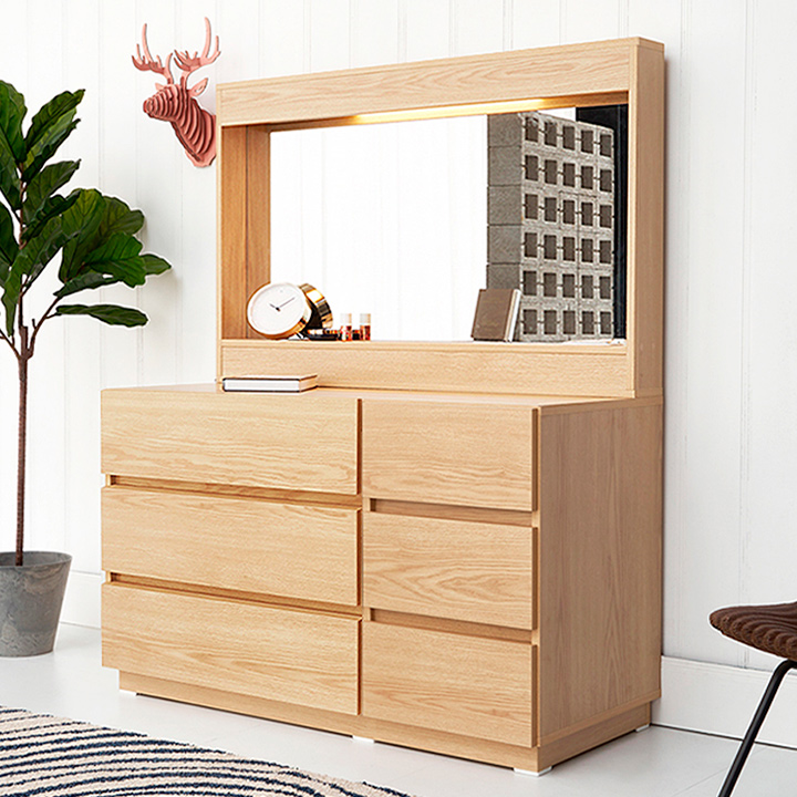 (착불) 아일로체스트화장대(일반거울/조명거울/세럽조명거울)