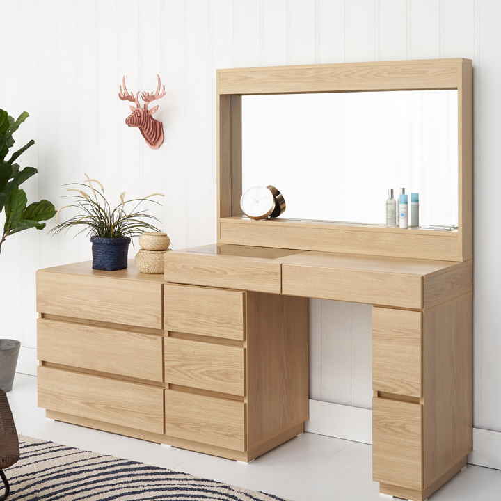 (착불) 아일로와이드화장대(일반거울/조명거울/세럽조명거울)