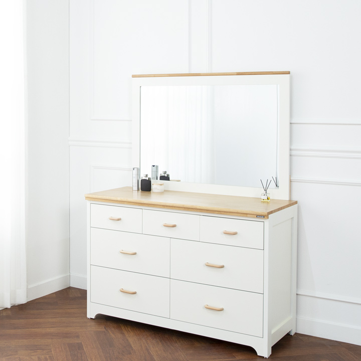 하리쉬와이드원목서랍장(1200)(내추럴)