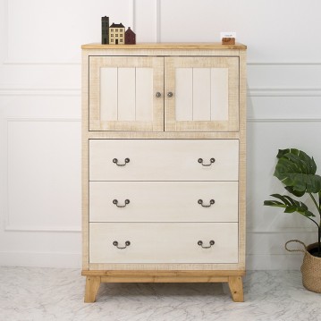 로망스원목양문서랍장