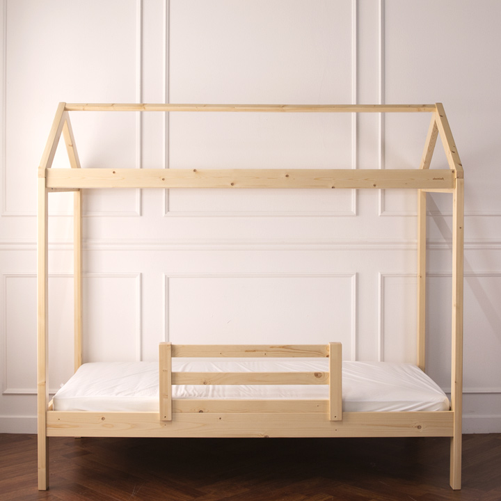 (안전가드증정) 다비하우스원목침대(싱글)