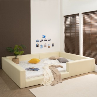 (착불)버드패밀리형침대둥지형(퀸+슈퍼싱글)(일반형/LED형)