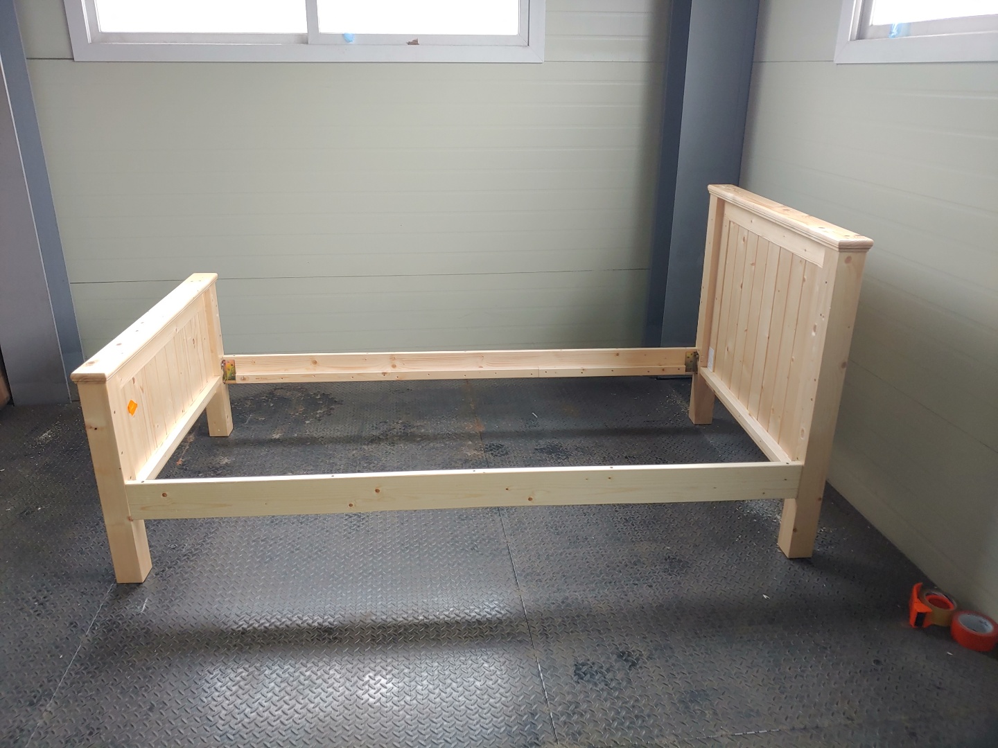 [B등급] 210531-5(OP-2) 스마트단층침대 싱글프레임