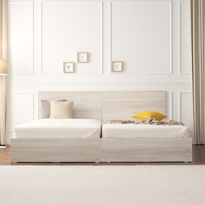 (착불) 타임호텔형패밀리침대(슈퍼싱글+슈퍼싱글)