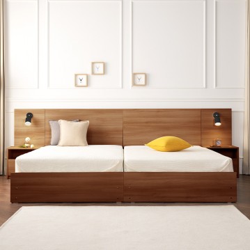 (착불) 타임호텔형패밀리침대(슈퍼싱글+퀸)