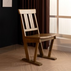 빈티지원목식탁의자