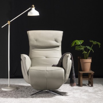 기네스전동라운지회전리클라이너(천연면피소가죽)