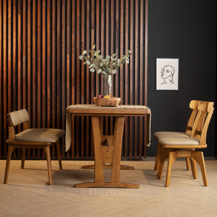 프라다원목식탁세트(2인용/4인용)