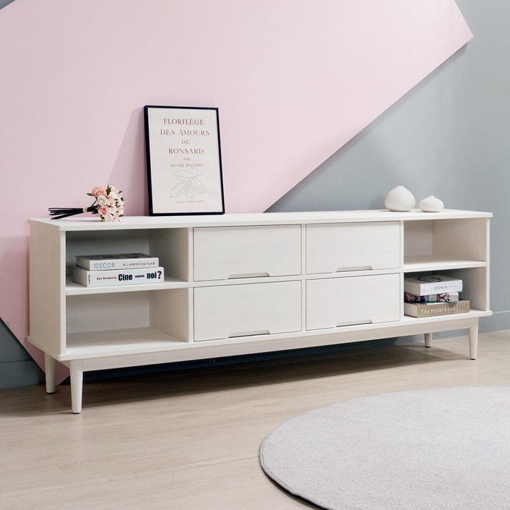 슈가올원목다용도서랍장