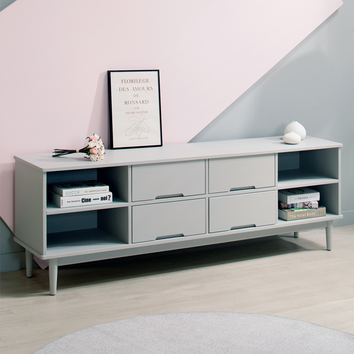 슈가올원목다용도서랍장