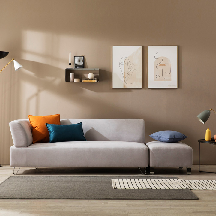 (착불) 루크아쿠아스웨이드3인용쇼파