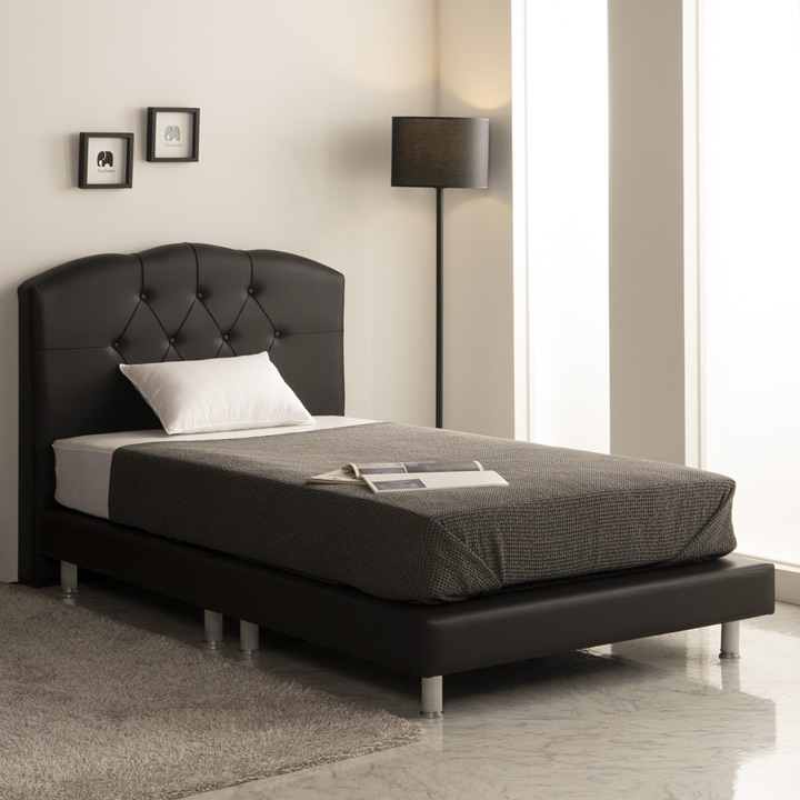 (착불) 마티아인조가죽침대(SS/Q)