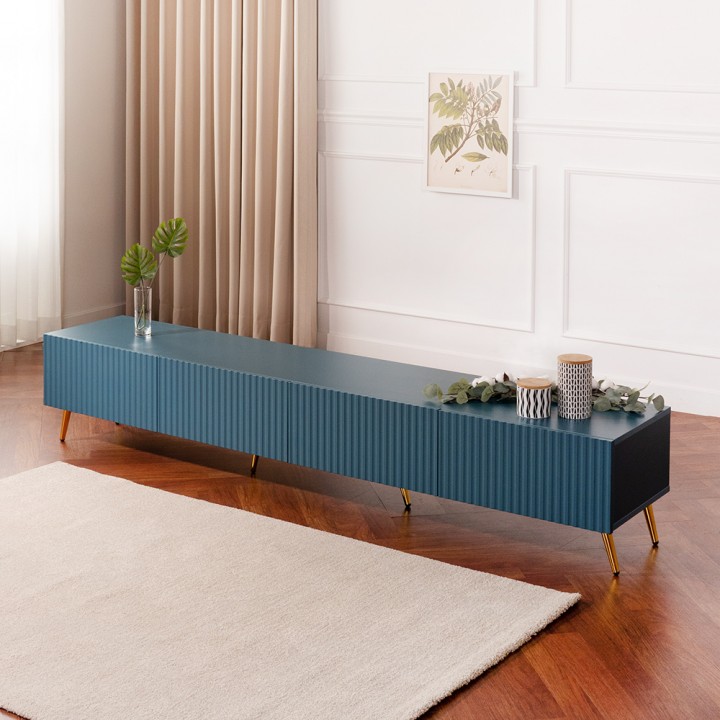 (착불) 딘와이드거실장2200(서랍형)